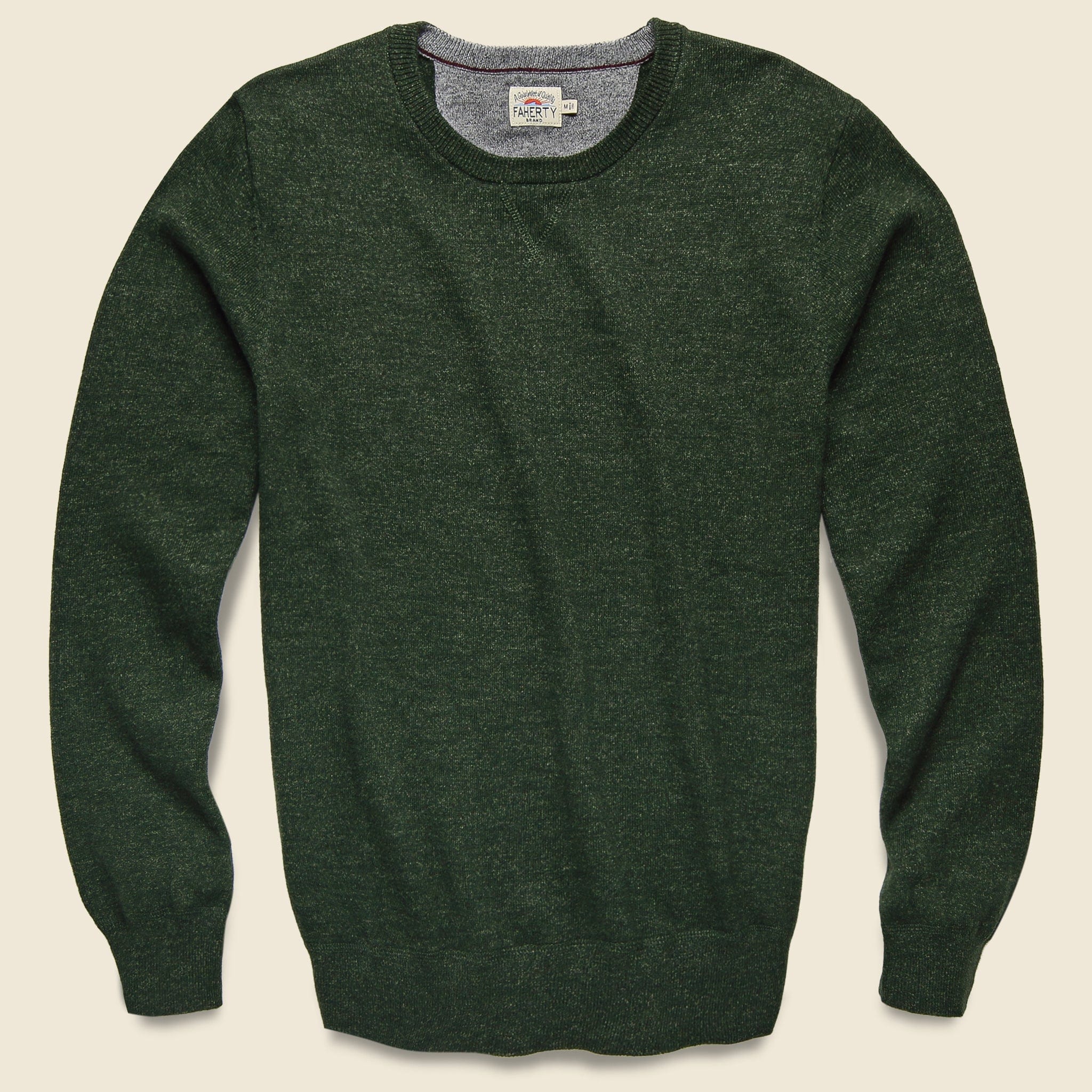 Sconset Crew Sweater - Spruce Heather - Faherty - STAG Provisions - Tops - Sweater