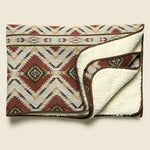 Sierra Sherpa Blanket - Hill Country Brown - Faherty - STAG Provisions - Gift - Blankets