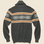 Shawl Collar Cardigan - Charcoal Eyegazer - Faherty - STAG Provisions - Tops - Sweater