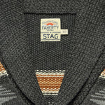 Shawl Collar Cardigan - Charcoal Eyegazer - Faherty - STAG Provisions - Tops - Sweater