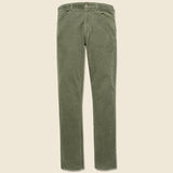Stretch Corduroy Pant - Washed Olive - Faherty - STAG Provisions - Pants - Corduroy