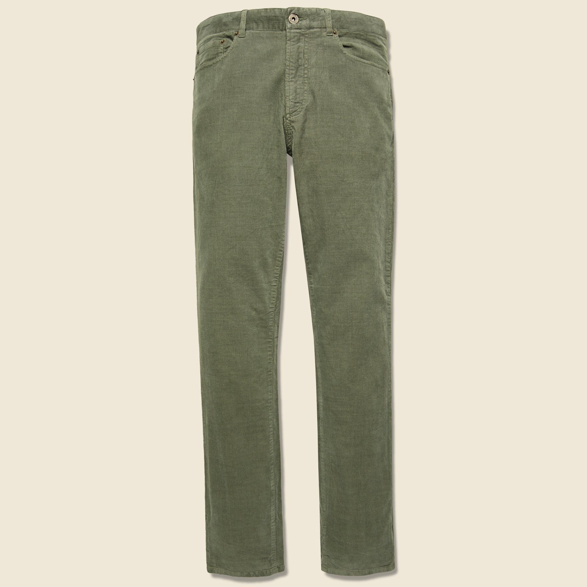 Stretch Corduroy Pant - Washed Olive - Faherty - STAG Provisions - Pants - Corduroy