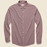 Movement Shirt - Barn Red Gingham - Faherty - STAG Provisions - Tops - L/S Woven - Plaid