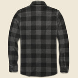 Legend Sweater Shirt - Charcoal Black Buffalo - Faherty - STAG Provisions - Tops - L/S Woven - Plaid