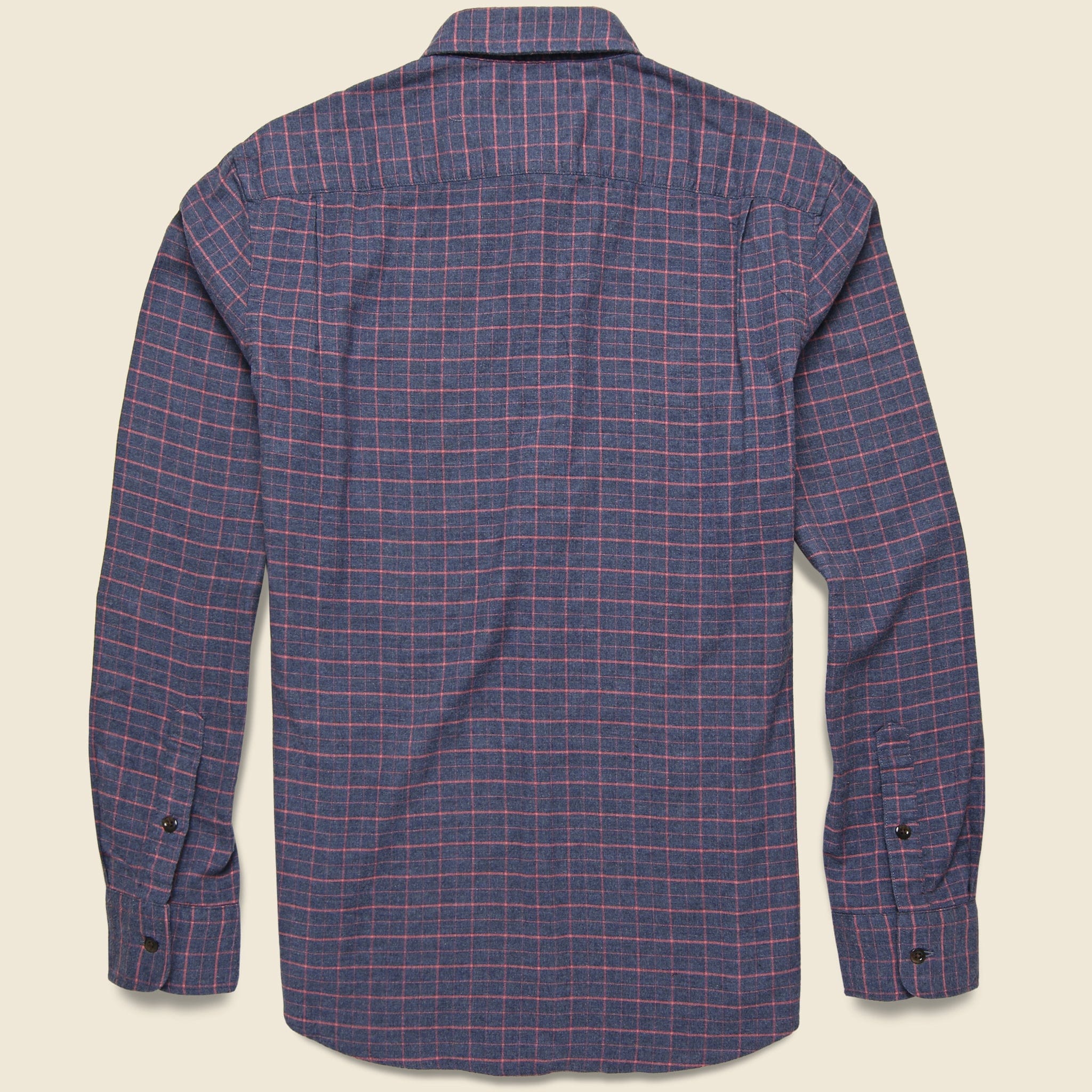 Stretch Featherweight Flannel Shirt - Hayes Check - Faherty - STAG Provisions - Tops - L/S Woven - Plaid