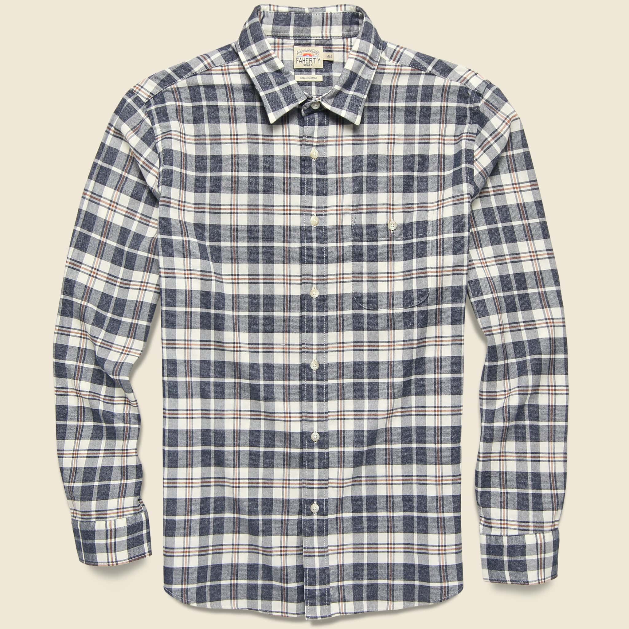 Stretch Featherweight Flannel - Rainier Plaid - Faherty - STAG Provisions - Tops - L/S Woven - Plaid