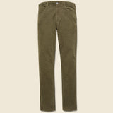 Stretch Corduroy Pant - Timber - Faherty - STAG Provisions - Pants - Corduroy