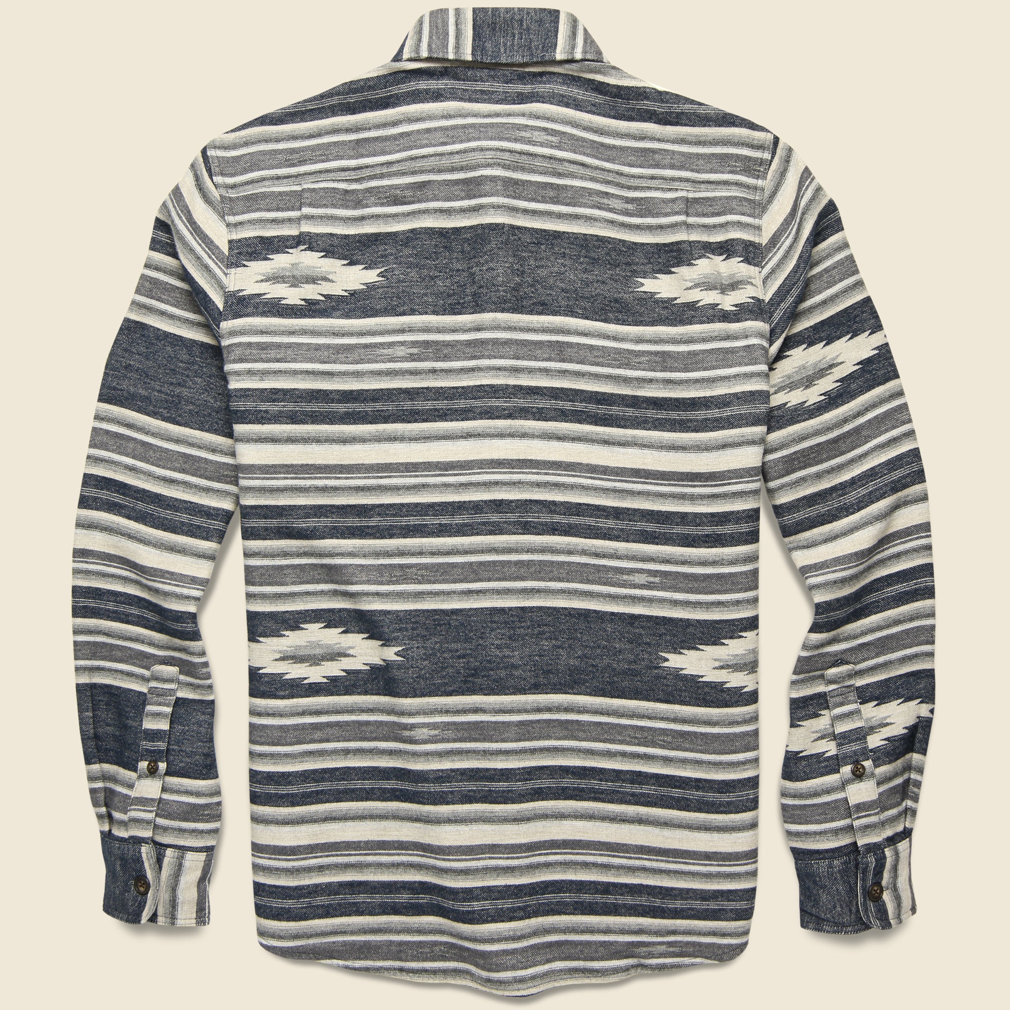 Canyon Overshirt - Smoke Serape - Faherty - STAG Provisions - Tops - L/S Woven - Other Pattern