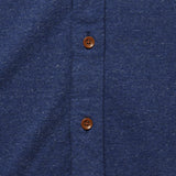 Knit Alpine Shirt- Navy Heather - Faherty - STAG Provisions - Tops - L/S Woven - Solid
