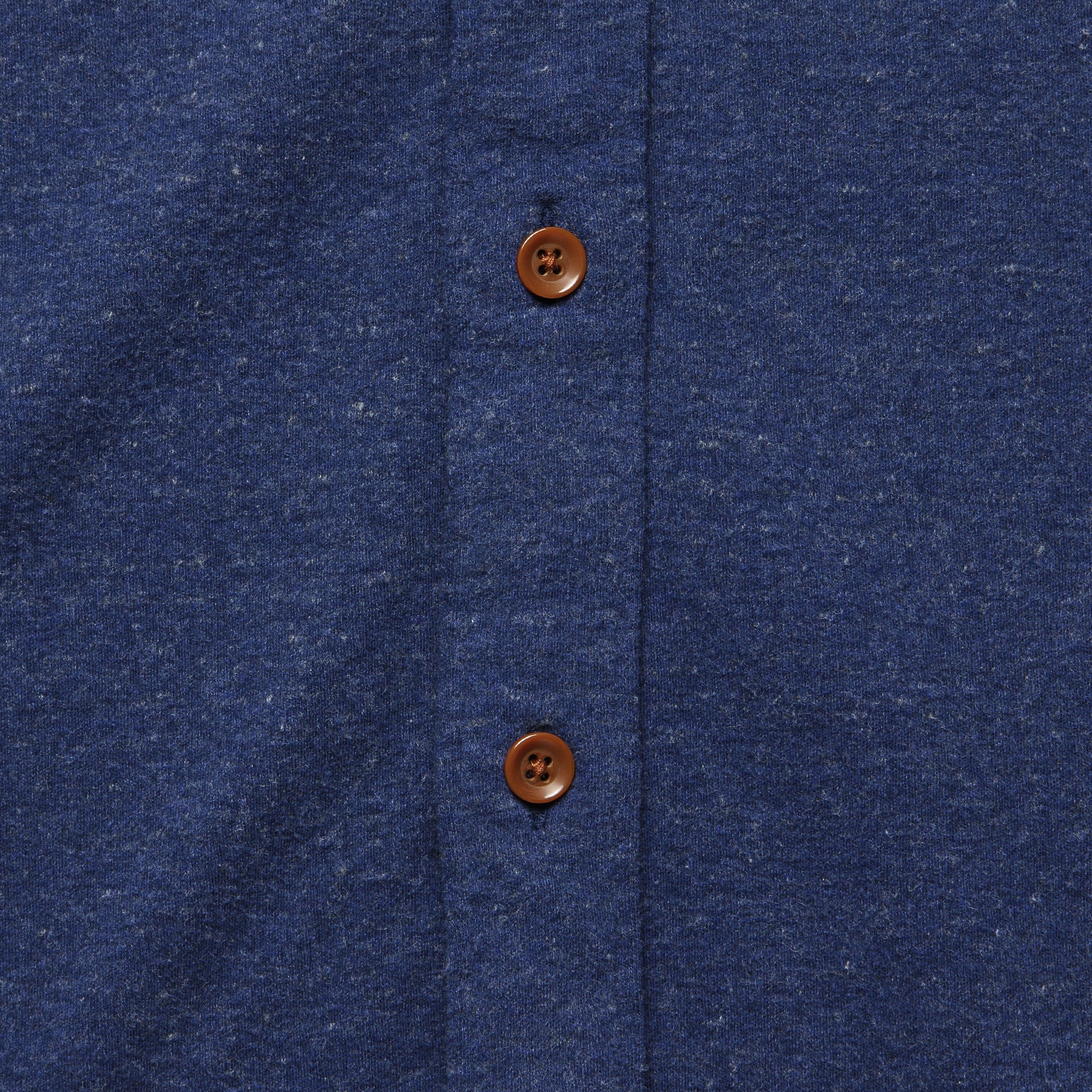 Knit Alpine Shirt- Navy Heather - Faherty - STAG Provisions - Tops - L/S Woven - Solid