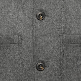 Melton Chore Coat - Charcoal Melange - Faherty - STAG Provisions - Outerwear - Coat / Jacket