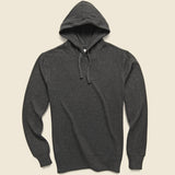 Legend Sweater Hoodie - Heathered Black Twill - Faherty - STAG Provisions - Tops - Fleece / Sweatshirt