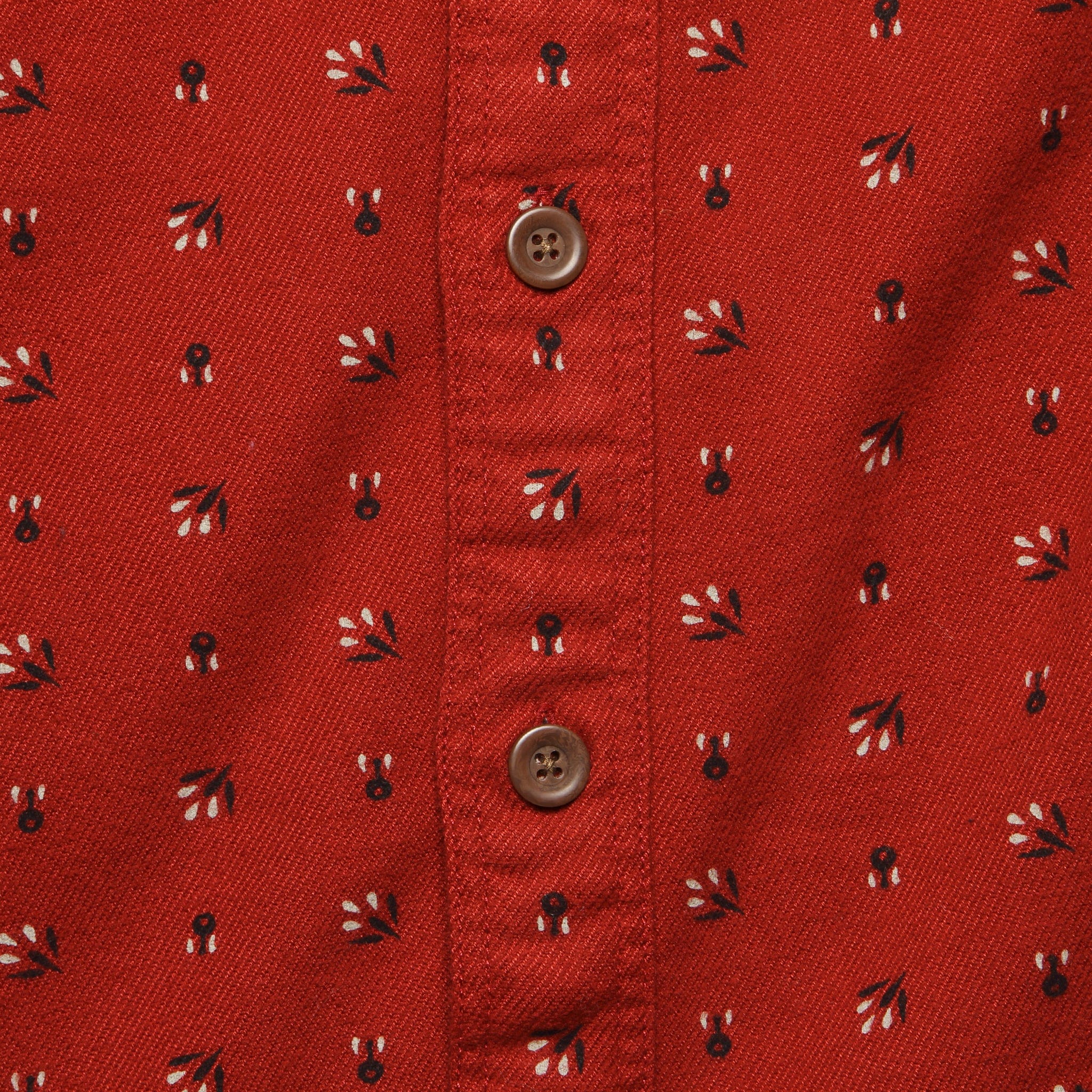 Vintage Twill Workshirt - Winter Bandana Print - Faherty - STAG Provisions - Tops - L/S Woven - Other Pattern