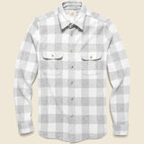 Legend Sweater Shirt - Cloud Buffalo - Faherty - STAG Provisions - Tops - Fleece / Sweatshirt