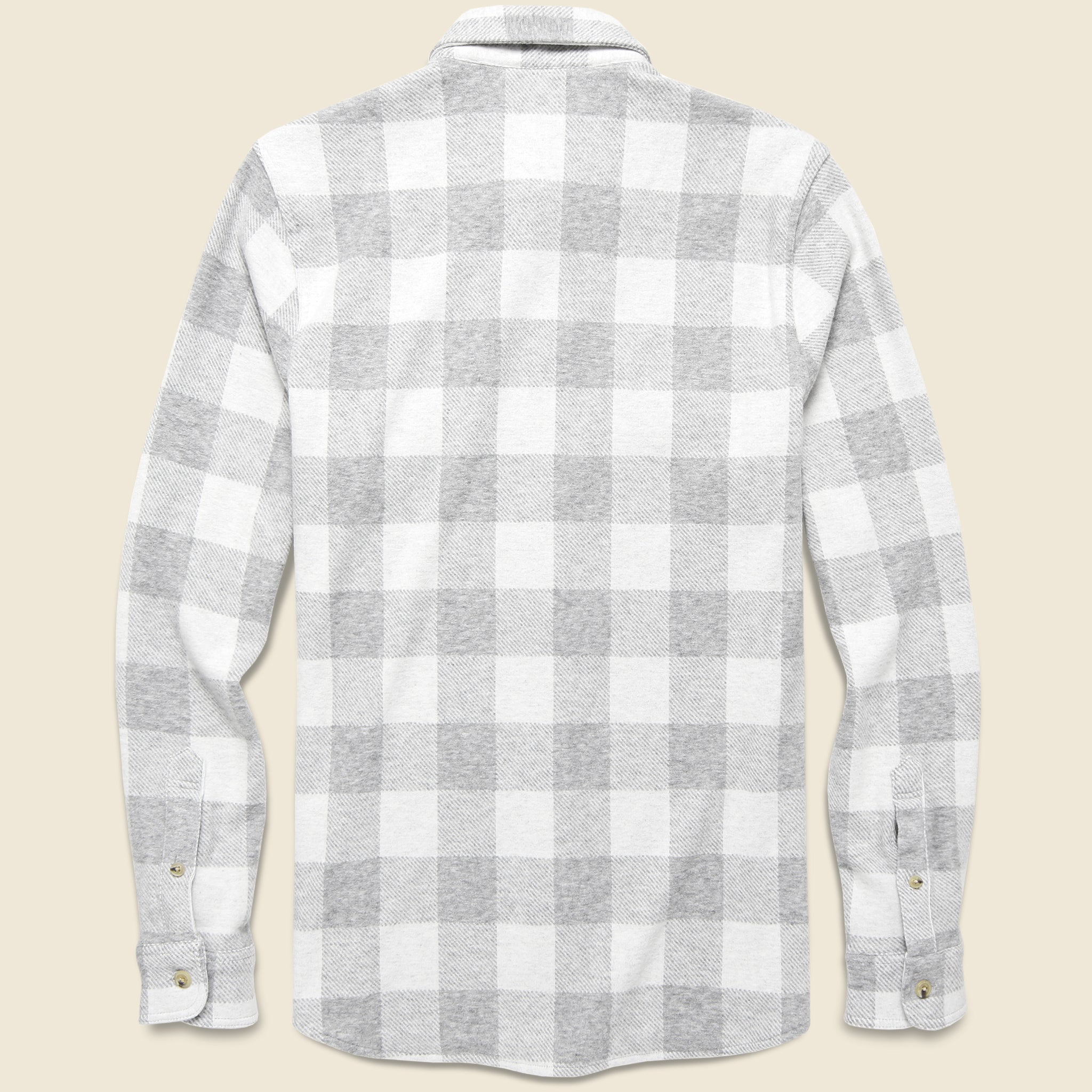 Legend Sweater Shirt - Cloud Buffalo - Faherty - STAG Provisions - Tops - Fleece / Sweatshirt
