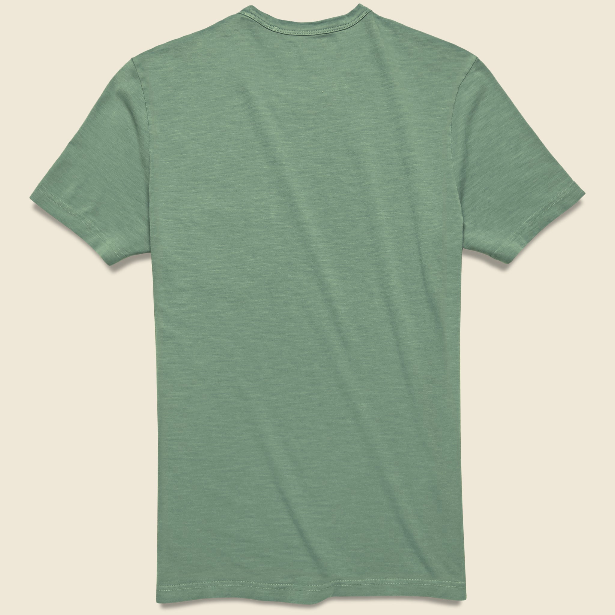 Garment Dyed Pocket Tee - Vail Green - Faherty - STAG Provisions - Tops - S/S Tee