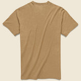 Garment Dyed Pocket Tee - Walnut - Faherty - STAG Provisions - Tops - S/S Tee