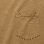Garment Dyed Pocket Tee - Walnut - Faherty - STAG Provisions - Tops - S/S Tee