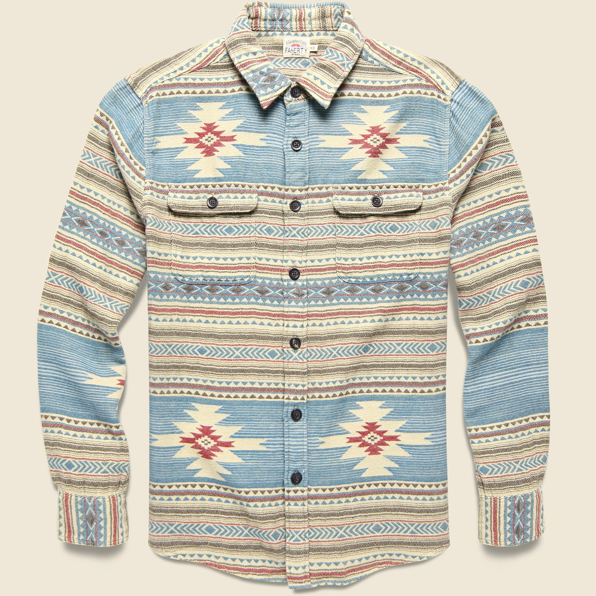 Good Feather Canyon Overshirt - Nescove - Faherty - STAG Provisions - Tops - L/S Woven - Overshirt