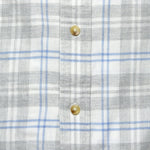 Stretch Featherweight Flannel - Grey Cream Plaid - Faherty - STAG Provisions - Tops - L/S Woven - Plaid