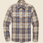 Legend Sweater Shirt - Bozeman Plaid - Faherty - STAG Provisions - Tops - L/S Woven - Plaid