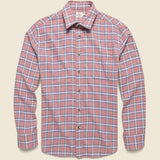 Stretch Featherweight Flannel - Lowell Plaid - Faherty - STAG Provisions - Tops - L/S Woven - Plaid