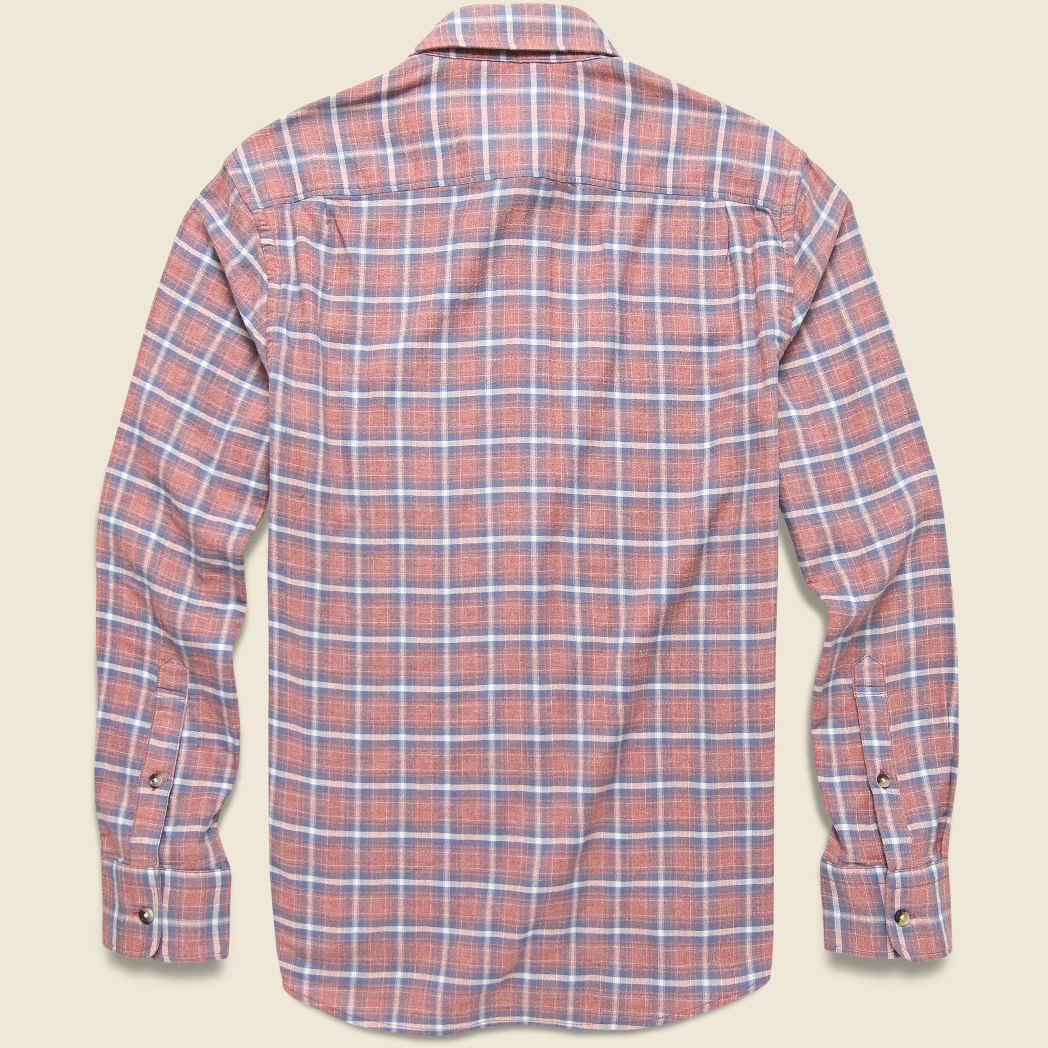 Stretch Featherweight Flannel - Lowell Plaid - Faherty - STAG Provisions - Tops - L/S Woven - Plaid