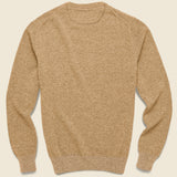 Jackson Crew Sweater - Wheat Heather - Faherty - STAG Provisions - Tops - Sweater