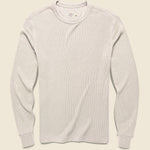 Legend Waffle Crew Shirt - Oatmeal Heather - Faherty - STAG Provisions - Tops - L/S Knit