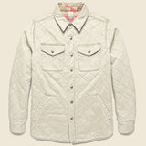 Reverse Bondi Jacket - Stone/Bighorn Sand - Faherty - STAG Provisions - Outerwear - Coat / Jacket