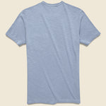 Garment Dyed Pocket Tee - Typhoon Blue - Faherty - STAG Provisions - Tops - S/S Tee