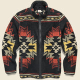 Sherpa Jacket - Faded Black Star Nation - Faherty - STAG Provisions - Outerwear - Coat / Jacket