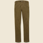 Stretch Corduroy Pant - Mountain Brown - Faherty - STAG Provisions - Pants - Corduroy