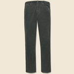Stretch Corduroy Pant - Washed Black - Faherty - STAG Provisions - Pants - Corduroy