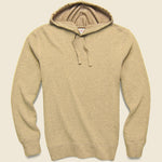 Legend Sweater Hoodie - Wheat Twill - Faherty - STAG Provisions - Tops - Fleece / Sweatshirt