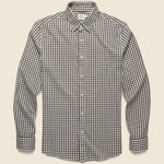 Movement Shirt - Java Cream Gingham - Faherty - STAG Provisions - Tops - L/S Woven - Plaid