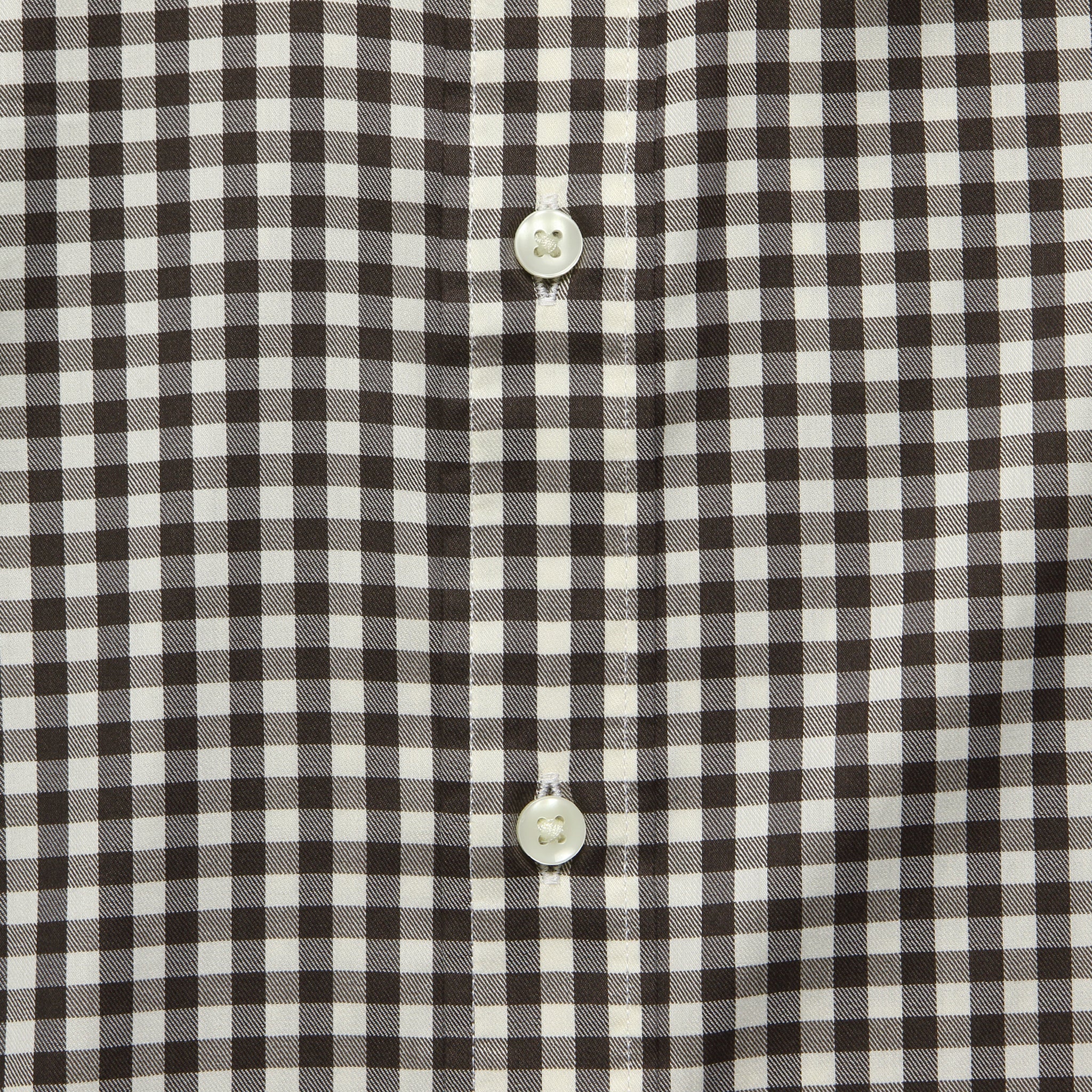 Movement Shirt - Java Cream Gingham - Faherty - STAG Provisions - Tops - L/S Woven - Plaid