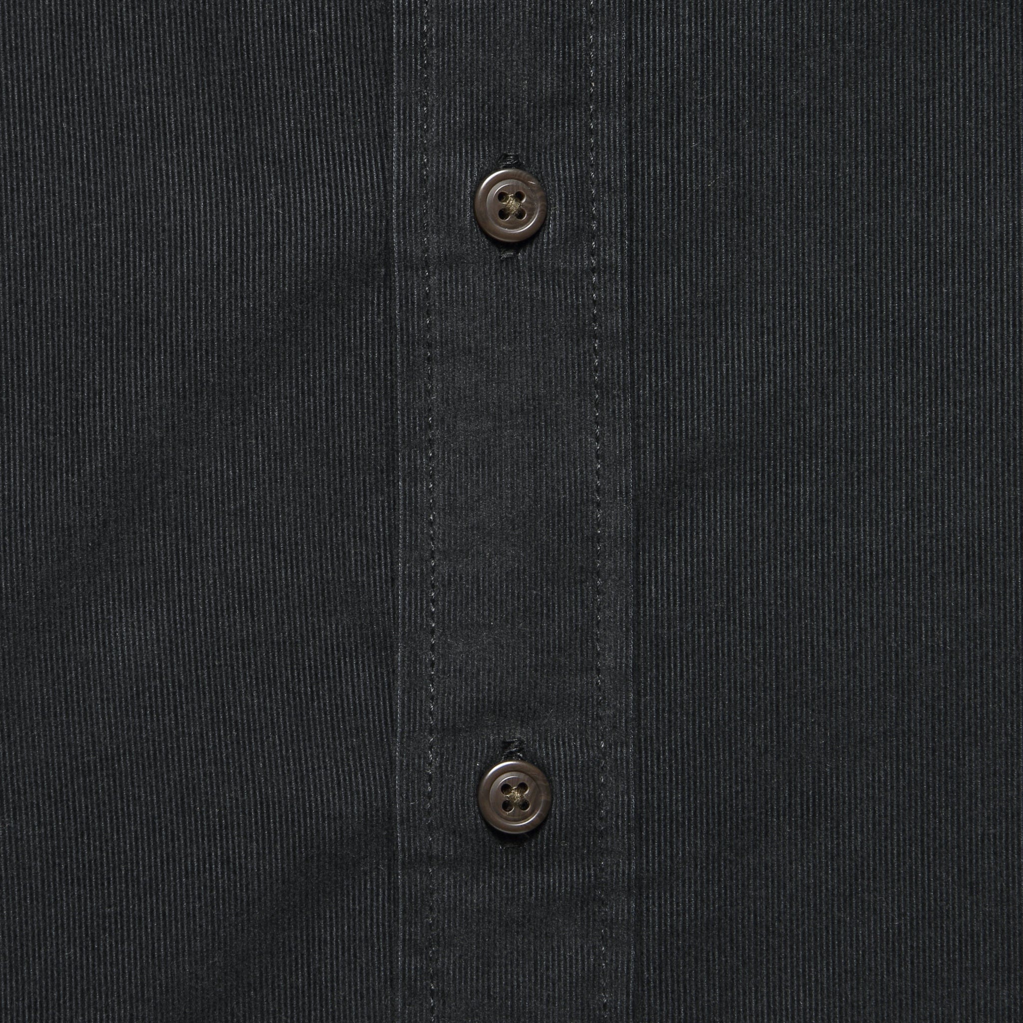 Stretch Cord Shirt - Washed Black - Faherty - STAG Provisions - Tops - L/S Woven - Corduroy