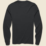 Legend Waffle Crew Shirt - Winter Night - Faherty - STAG Provisions - Tops - L/S Knit