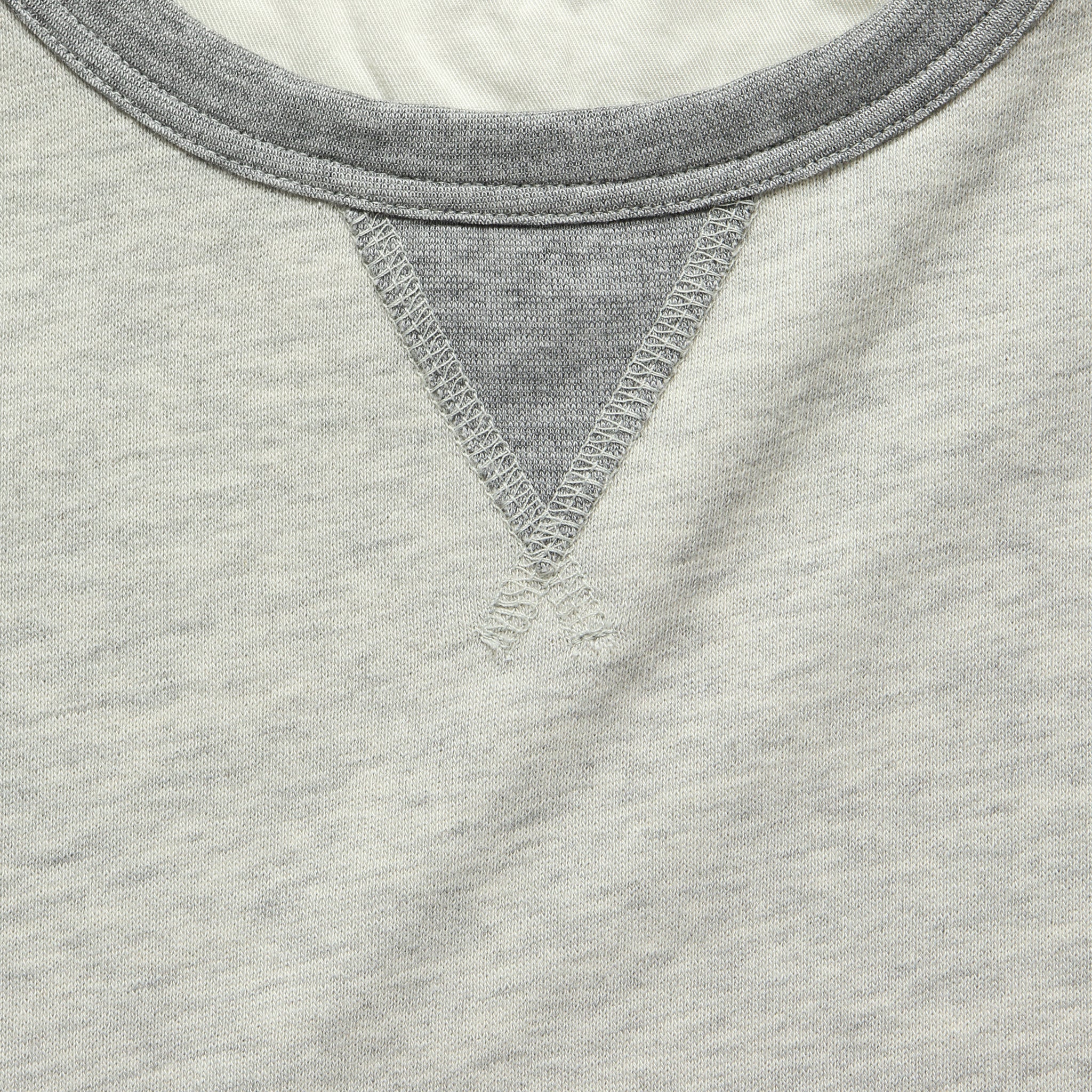 French Terry Crewneck - Athletic Grey - Faherty - STAG Provisions - Tops - Fleece / Sweatshirt