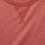 French Terry Crewneck - Faded Red - Faherty - STAG Provisions - Tops - Fleece / Sweatshirt