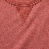 French Terry Crewneck - Faded Red - Faherty - STAG Provisions - Tops - Fleece / Sweatshirt
