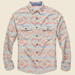 Belmar Workshirt - Chankillo Sunset - Faherty - STAG Provisions - Tops - L/S Woven - Other Pattern