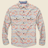 Belmar Workshirt - Chankillo Sunset - Faherty - STAG Provisions - Tops - L/S Woven - Other Pattern