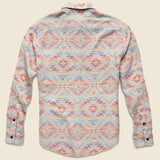 Belmar Workshirt - Chankillo Sunset - Faherty - STAG Provisions - Tops - L/S Woven - Other Pattern