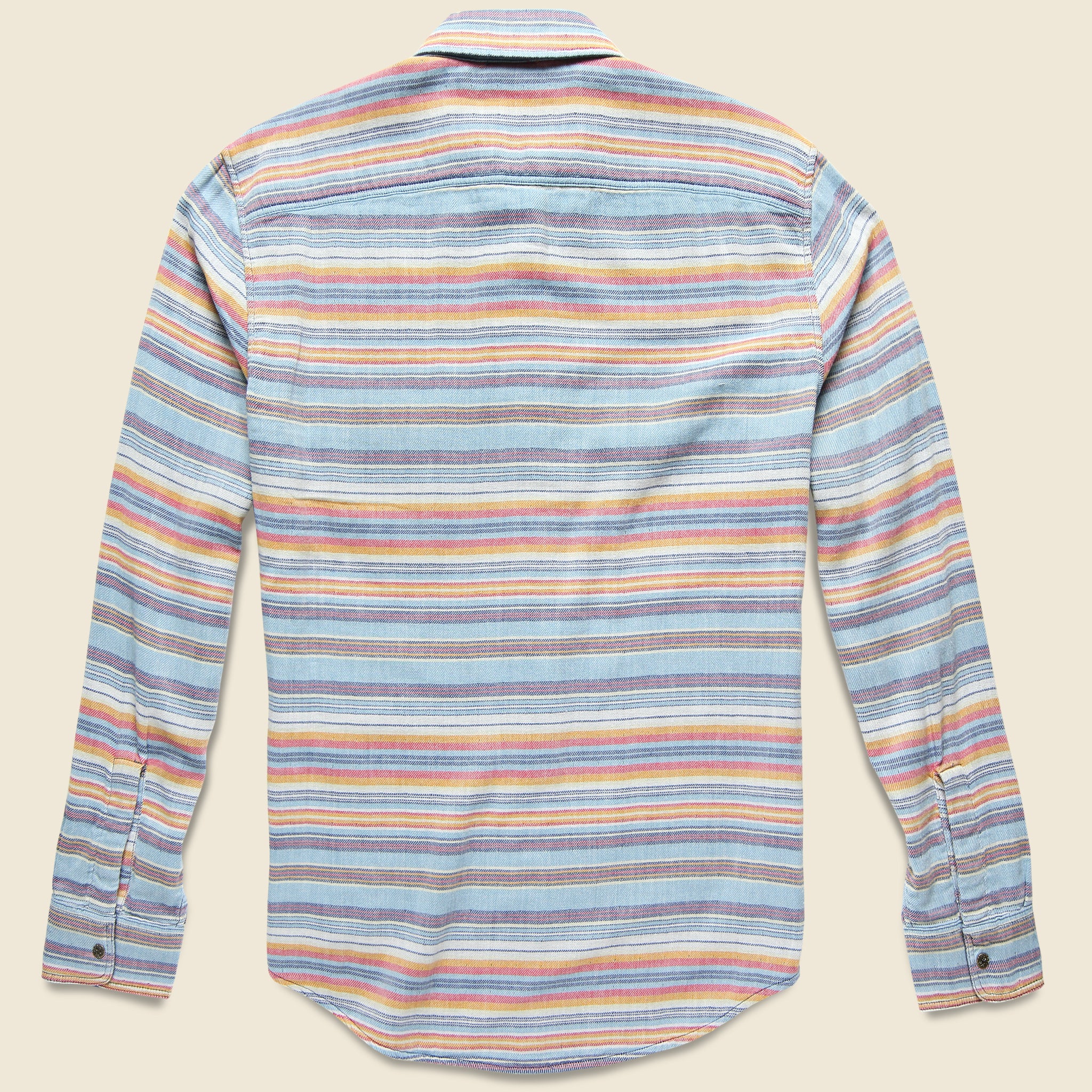 Reversible Belmar Shirt - Morning Light Serape - Faherty - STAG Provisions - Tops - L/S Woven - Plaid