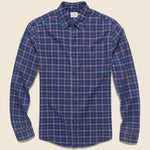 Ventura Shirt - Dark Indigo Multi - Faherty - STAG Provisions - Tops - L/S Woven - Plaid