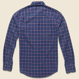 Ventura Shirt - Dark Indigo Multi - Faherty - STAG Provisions - Tops - L/S Woven - Plaid