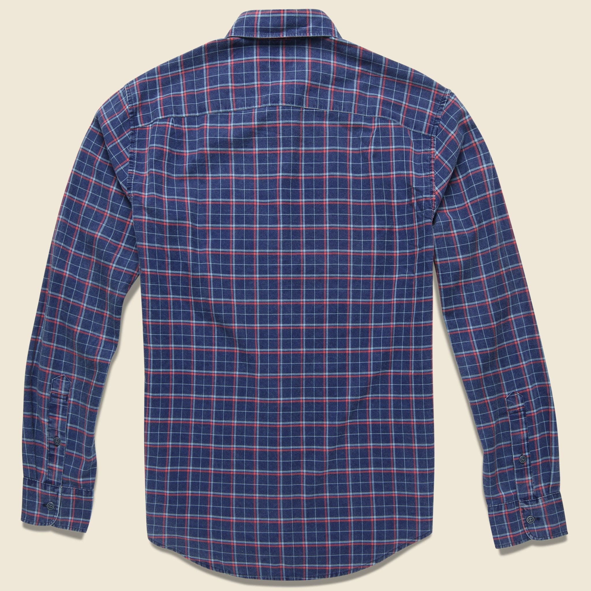 Ventura Shirt - Dark Indigo Multi - Faherty - STAG Provisions - Tops - L/S Woven - Plaid