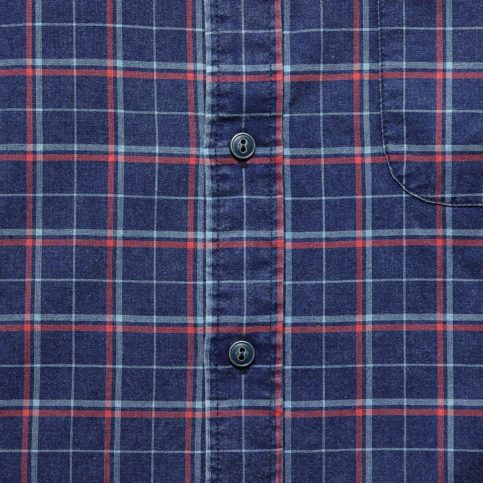 Ventura Shirt - Dark Indigo Multi - Faherty - STAG Provisions - Tops - L/S Woven - Plaid